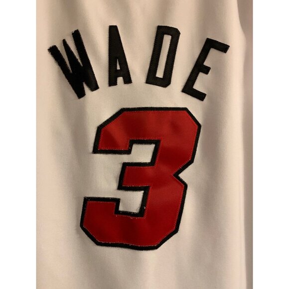DWAYNE WADE #3 MIAMI HEAT NBA JERSEY SIZE 48 - Picture 4 of 6